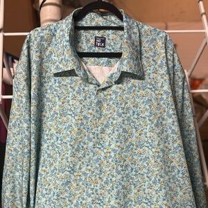 Men's Long Sleeve, Collared, Button Down Shirt